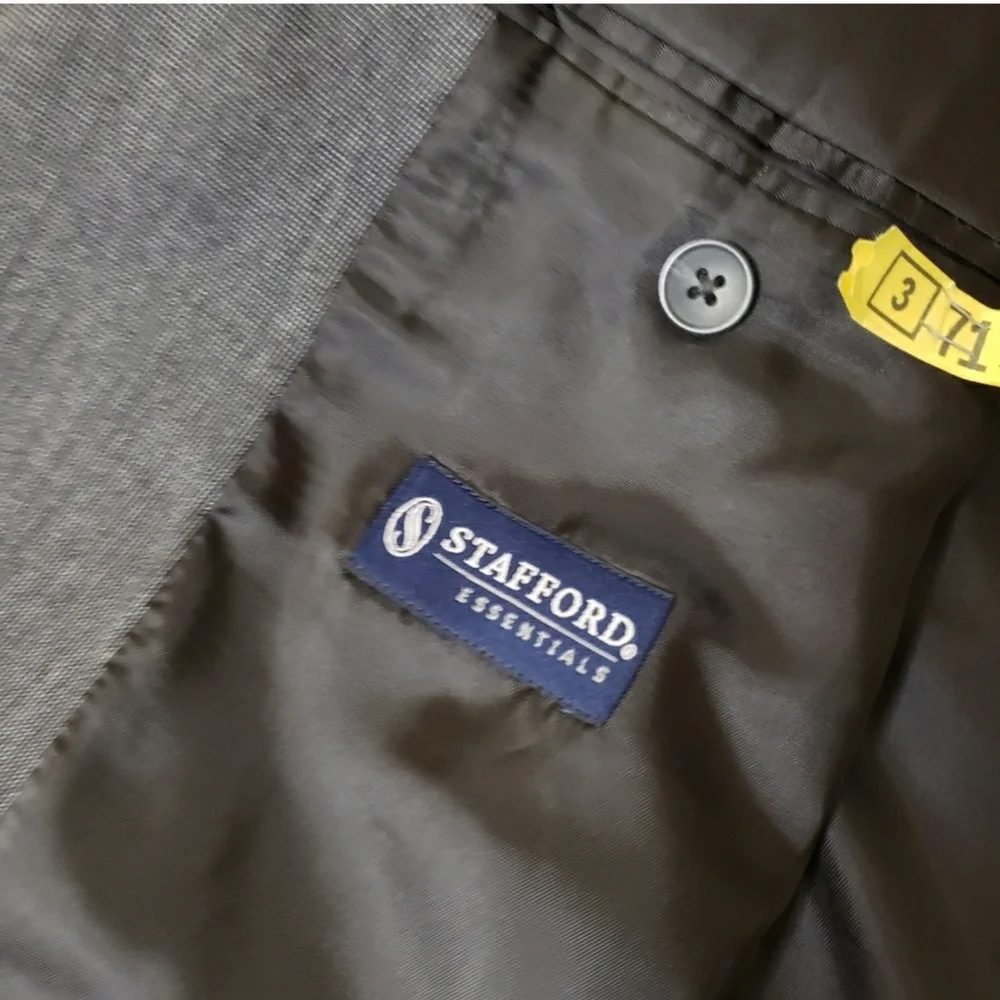 Stafford Gray Suit Professional Attire